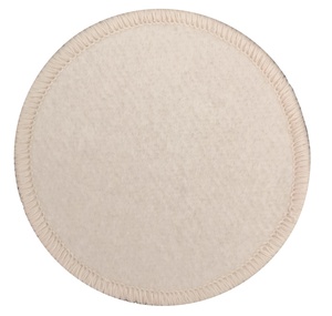 Lingettes rondes en coton chanvre doux, 3.15 ", tampons pour cosmétiques lavables, Non Polyester, disques démaquillants écologiques, 1 pièce - Product Image 3