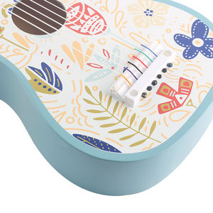 Usine professionnelle plus tôt éducation <span class=keywords><strong>guitare</strong></span> jouet enfants petit jouet de <span class=keywords><strong>guitare</strong></span> musicale en bois - Product Image 4