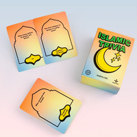 Jeu de cartes sur le thème de la lune, imprimé sur mesure en CMJN 4 couleurs, papier écologique de qualité supérieure, finition mate, boîte durable - Vente en gros personnalisée
