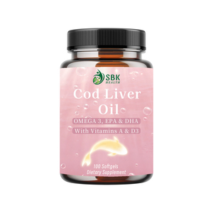 Cápsulas de Aceite de Hígado de Bacalao con Etiqueta Personalizada OEM, Suplemento Dietético, Mejora la Salud de Huesos y Músculos, y Promueve la Función Cerebral para Adultos - Product Image 1