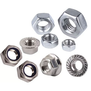 Écrous de blocage en acier inoxydable et zinc de différents styles Écrous à capuchon en forme de dents Nickelé pour application médicale - Product Image 1