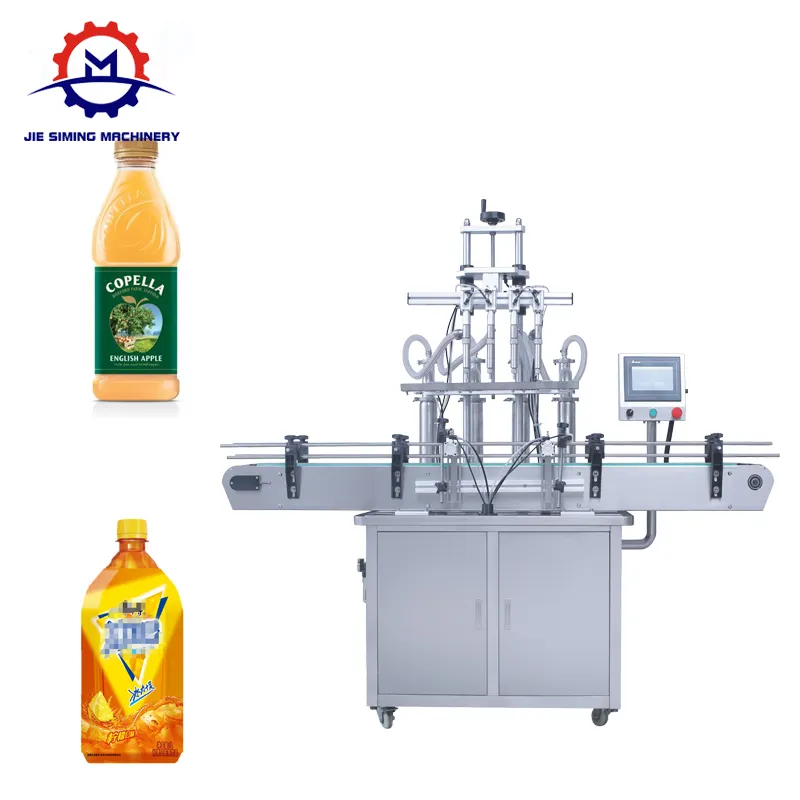 Machine de remplissage automatique pour jus liquide, vin, boissons, huile d'olive, produit de fabrication, JSM