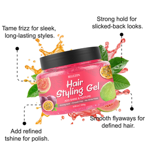 <span class=keywords><strong>Gel</strong></span> Coiffant Fixation Forte Bellezon Fruit Private Label – Brillance et Effet Lissant Sans Résidus - Product Image 3