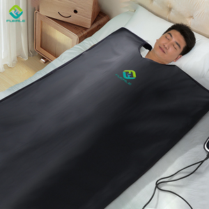 Xách tay phòng tắm hơi chăn với dây kéo chúng tôi cắm Zip lên cơ thể sưởi ấm điện từ phòng tắm hơi chăn cho nhà Spa - Product Image 6