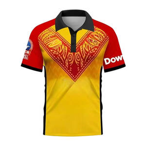 Sublimation Personnalisé Nrl Rugby League Manches Courtes Col Canberra <span class=keywords><strong>Raiders</strong></span> Club Sport Jersey <span class=keywords><strong>T</strong></span> Shirts Australie pour <span class=keywords><strong>Homme</strong></span> - Product Image 4