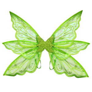 <span class=keywords><strong>Alas</strong></span> de Plástico Verdes de Tinker Bell para Niñas, Joyería Infantil, <span class=keywords><strong>Alas</strong></span> de Princesa del Bosque - Product Image 6