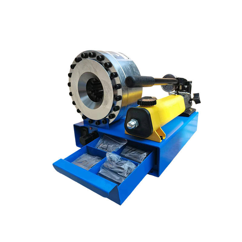 The World's Best-selling 1/4 to 2 Inch 4-speed Crimping Machine for Rubber Hose Manufacturing; Manual Hose Crimping Machine.
