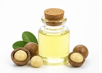 Huile de noix de macadamia de qualité cosmétique, séchée par atomisation, liquide en bouteille