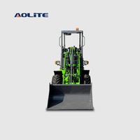 Chargeur frontal articulé électrique pur AOLITE E606 CE, mini-chargeur 4x4 de 650 kg, à batterie, pour la Chine, en promotion
