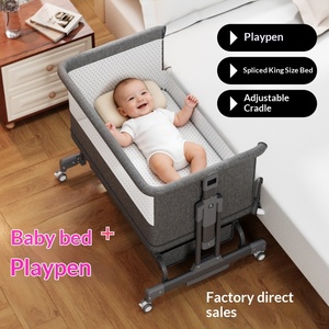 Cuna para Bebé Modelo 501 de Summer Infants, Cuna Móvil y Modular, Cuna Multifuncional para Juegos entre Padres e Hijos, Cuna con Baranda para Recién Nacidos, Estilo Europeo - Product Image 5