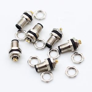 موصل M5 بـ 3 أو 4 سنون، مقاوم للماء، كابل دائري بلاستيكي، قابس ذكر وأنثى للحام - Product Image 4