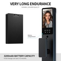 3D Face ID Slimme Deurvergrendeling Tuya WiFi Camera Video Intercom Slimme Sloten Home Office