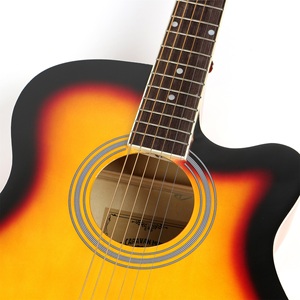 Guitarra Acústica Eléctrica Barata de Fábrica China al por Mayor con Ecualizador, Guitarra Folk de Madera a Buen Precio - Product Image 4