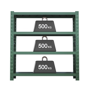 Étagère industrielle robuste en acier, capacité de 500 kg par niveau, solution de stockage multi-niveaux - Product Image 1