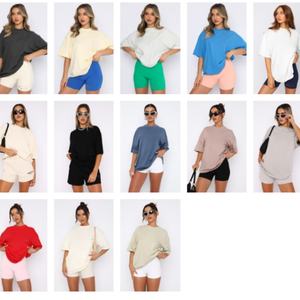 รับทำป้ายโลโก้ ป้ายขนาด ป้ายแขวน ถุงพลาสติก กล่องกระดาษ พร้อมโลโก้ของคุณเอง สำหรับเสื้อยืดโอเวอร์ไซส์ผ้าหนาสำหรับผู้หญิง - Product Image 2