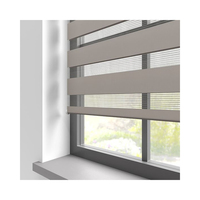 Persianas Zebra Inalámbricas Sin Taladro, Control Remoto, Personalizadas para Ventanas, Persianas Zebra Motorizadas para Ventanas