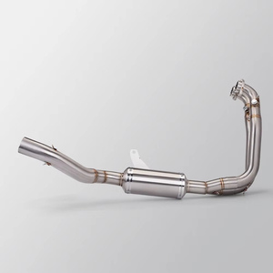 Pour <span class=keywords><strong>Aprilia</strong></span> RS660 <span class=keywords><strong>RS</strong></span> Tuono 660 <span class=keywords><strong>2021</strong></span> - 2023 Moto Échappement Silencieux Tuyau de liaison avant - Product Image 5