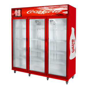 Refrigerador Vertical de Doble Puerta de Vidrio para Bebidas y Cerveza, Equipo Comercial en Oferta, 2 Años de Garantía, Tranquilidad Garantizada - Product Image 3