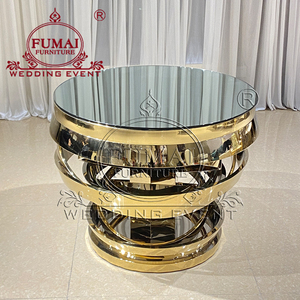 Mesa de pastel de Bodas de acero inoxidable para eventos de fiesta para mesa de postres - Product Image 3