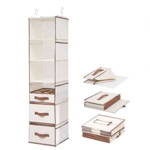 Estantes Colgantes Plegables Multiusos de Alta Calidad para Ropa y Zapatos, Organizador de Armario Colgante con Cajones - Product Image 4