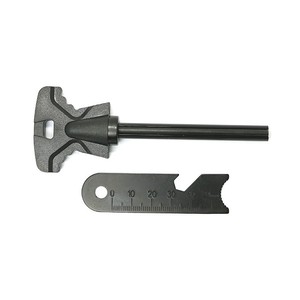 Outdoor Survival Fire Starter Metal 11.5cm Wide Handle With Scraper Bottle Opener For Wilderness Use - Product Image 3
