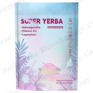 Venta al por mayor de polvo de té instantáneo Super Yerba <span class=keywords><strong>Mate</strong></span> 3 en 1 Ma Dai Tea Focus and Gut Health Support - Product Image 1