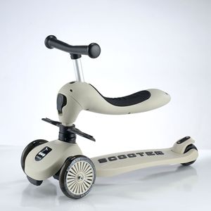 Foldable 3 In 1 Baby Scooter For Kids Age 1 3 6 12 Height Adjustable With Seat And Handlebar - Product Image 5