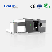 Máquina de Corte Láser de Fibra Metálica de Alto Estándar, Equipo Industrial con Control Cypcut, Alta Productividad, 3 Ejes CNC, Soporte IA