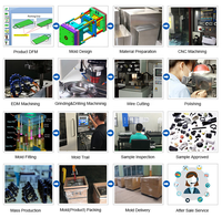 P&M Glass-Filled Nylon PA66+GF30 Injection Molded Parts High Strength Custom Plastic