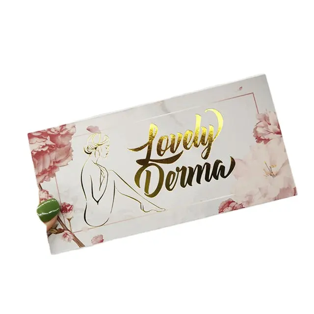 New Product Luxury Custom Printing Gold Foil Blank Thank You Cards