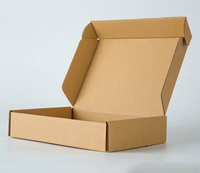 Scatola di Spedizione in Cartone Ondulato Personalizzata, Imballaggio per E-Commerce con Laminazione Lucida e Opaca