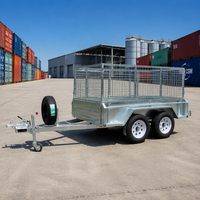 USA DOT approbation usine ventes directes populaire 10x6 remorque en cage
