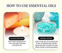 Huile Essentielle de Lavande 100% Naturelle 10ml, Extraits Végétaux Pressés à Froid, Diffuseur, Parfum Longue Durée, Aromathérapie, Fabrication de Bougies