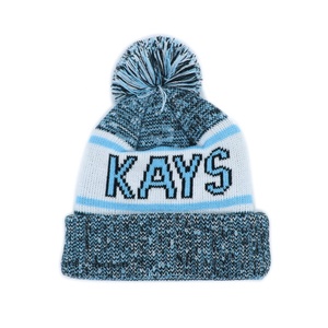 Ensemble bonnet et écharpe longue en tricot épais et chaud, broderie personnalisée, couleurs mélangées, pour femmes et hommes, hiver - Product Image 4