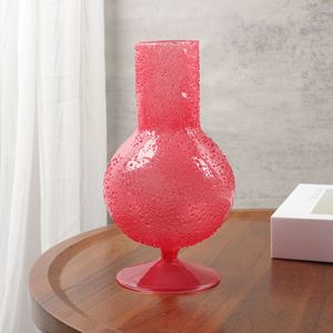 Vaso di vetro crema medievale francese ornamenti Vintage artistico idroponico piccolo libro rosso Design moderno - Product Image 3