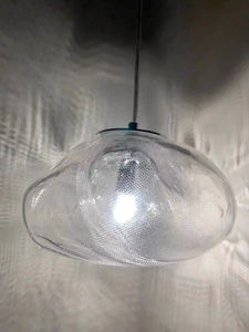 Lampada a Sospensione a Forma di Nuvola in Vetro Moderna di Lusso E27 Lampadario per Villa Casa Bar Ristorante Luce Decorativa - Product Image 4