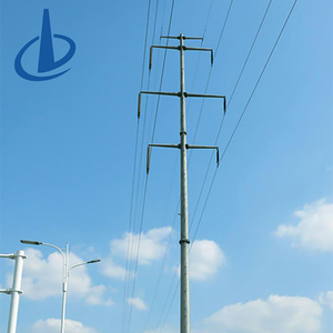 12 mét mạ kẽm điện cực thép-điện áp thấp đa giác truyền tải điện cực cho Phân phối điện ngoài trời - Product Image 5