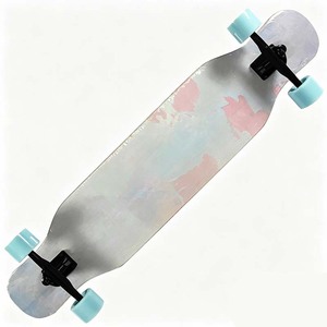 Nouveauté : planche à roulettes longue pour débutants, roues en PU 70*42mm, roulements ABEC-11 de qualité professionnelle et durables. - Product Image 1