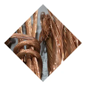 Bonne usinabilité Déchets de cuivre de pureté 99.9% Prix Câbles recyclés industriels Débris de cuivre