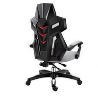 Fournisseur en gros de chaise de jeu ergonomique de luxe Siila Gamer, chaise de jeu pivotante réglable en hauteur avec repose-pieds