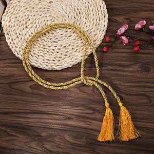 Vente en gros de cordons à double tête en polyester suspendus à cordons longs pour <span class=keywords><strong>rideau</strong></span> cordelette hanfu sac cadeau lanière décorative - Product Image 5