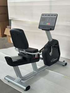Bicicleta de Ejercicio Magnética Reclinada de Alta Resistencia, Máquina de Cardio Comercial Premium para Gimnasio, Pantalla Giratoria Opcional - Product Image 4