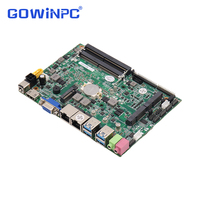VGA HDMI Dual Output Industrie-PC Intel i3-7100U i3-8130U Gen Core i7 Unterstützt synchrones/asynchrones Display