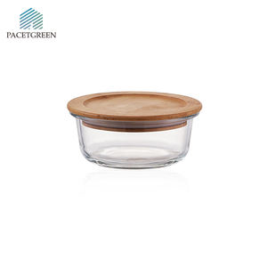 Conjunto de Recipientes de Armazenamento de Alimentos de Vidro Personalizados de 390ml, Livre de BPA, com Tampa para Preparação de Refeições - Product Image 4