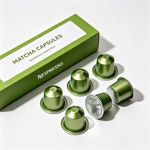 Top Selling Matcha Green Tea Pods for Coffee Makers Ceremonial Grade Capsules Zero Sugar Natural Green Tea Capsules - Product Image 6