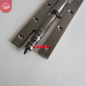 Bisagras de acero S14030 de esquina cuadrada con cabeza de corona grande para puertas interiores, 4 orificios con punta de bola grande para entrada de baño - Product Image 6