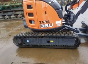 รถขุดขนาดเล็กฮิตาชิ ZX35U ของแท้จากญี่ปุ่น แบบไม่มีส่วนท้ายยื่น สำหรับงานสวนในเขตเทศบาลหรือพื้นที่แคบ - Product Image 4