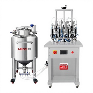 Machine de remplissage automatique de flacons de parfum LIENM, machine de remplissage pneumatique, réservoir de stockage de parfum, ligne de production de parfum - Product Image 1