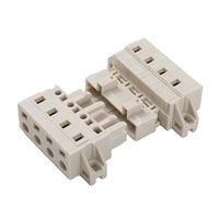 Borne rapide à ressort MCS-5.0mm insert sans vis mâle et femelle Double connecteur fixe pour lumière linéaire Led