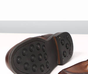 Cuir véritable, couche supérieure de lavage, chaussures derby en cuir de vachette, bout rond, chaussures décontractées en cuir Offre Spéciale style classique - Product Image 6